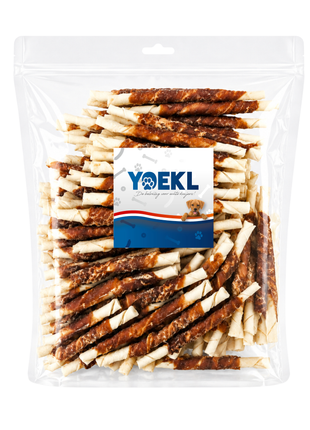YOEKL -  Kauwstaafjes met Eend 100 Stuks