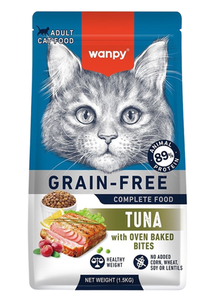 Wanpy - Kattenvoer Tonijn - 1.5 kg (Adult)