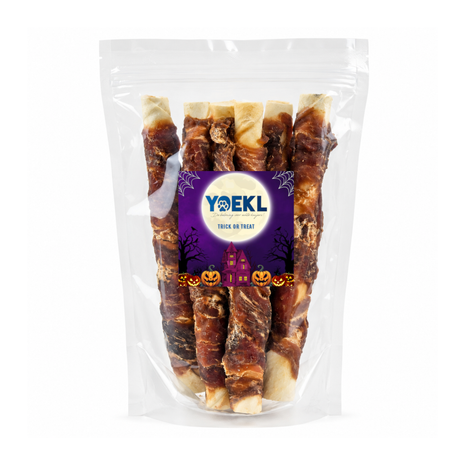 YOEKL - Kauwstaven met Eend 20cm 6 Stuks