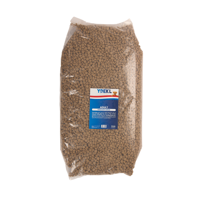 YOEKL – Krokante brok - 15 KG (Adult)