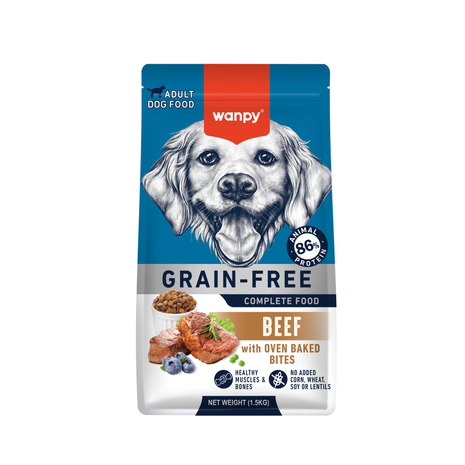 Wanpy - Dog Food Beef 1.5 kg (Adult)