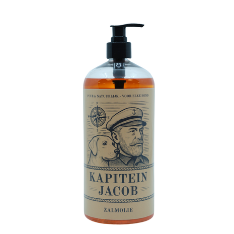 Kapitein Jacob - Salmon oil for dog - 0.5 liter