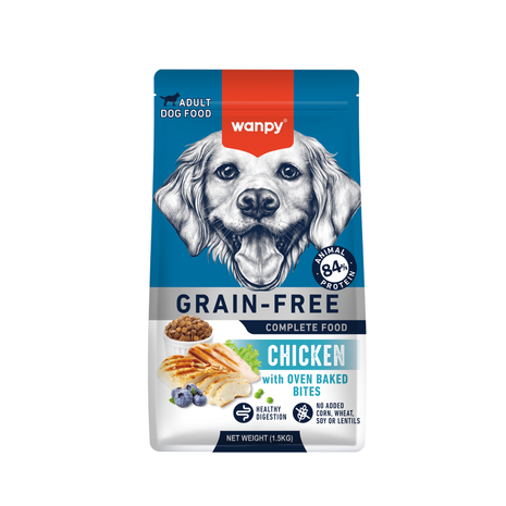 Wanpy - Dog Food Chicken - 1.5 kg (Adult)