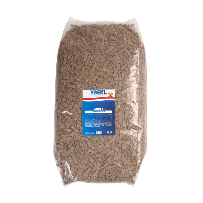 YOEKL – Geperste brok - 20 KG (Adult)