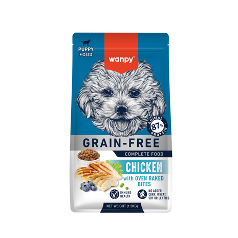 Wanpy - Dog Food Chicken - 1.5 kg (Puppy)