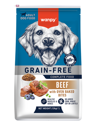 Wanpy - Hondenvoer Rund 12 kg (Adult)