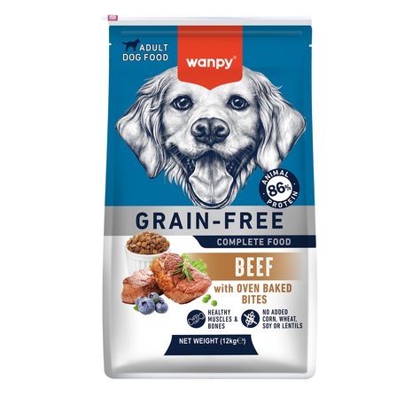 Wanpy - Dog Food Beef 12 kg (Adult)