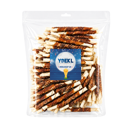 YOEKL -  Kauwstaafjes met Eend 100 Stuks