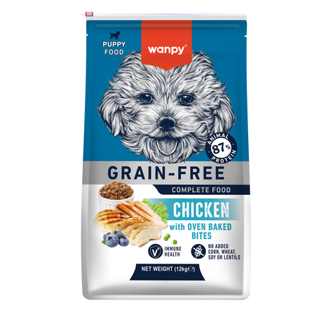 Wanpy - Dog Food Chicken - 12 kg (Puppy)
