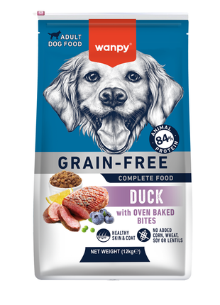 Wanpy - Hondenvoer Eend 12 kg (Adult)