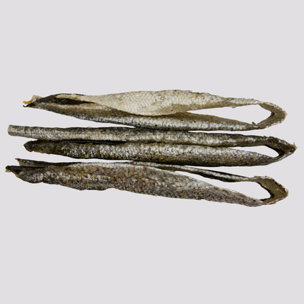Kapitein Jacob - Hele gedroogde zalmhuiden - 300 gram