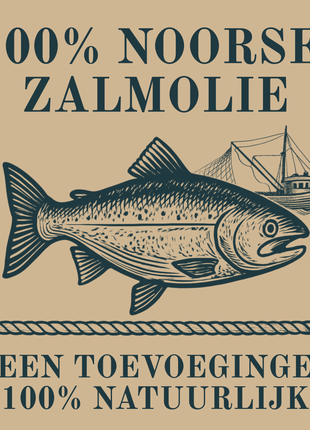 Kapitein Jacob - Zalmolie voor kat - 0,5 liter