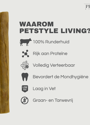 Petstyle Living - Geperst 13cm - 50 Stuks