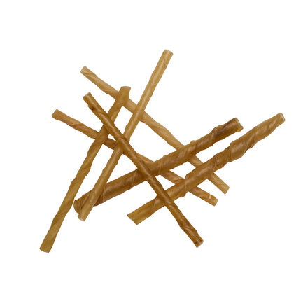 Petstyle Living - Gedraaide Sticks Naturel 12.5cm - 200 Stuks
