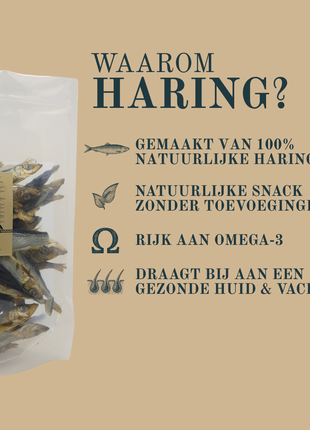 Kapitein Jacob – Dried herring – 750 grams