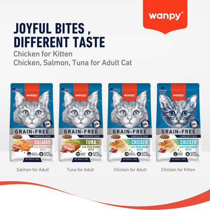 Wanpy - Kattenvoer Zalm - 8 kg (Adult)