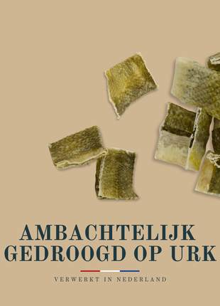 Kapitein Jacob - Kabeljauwhuid Bites - 300 gram