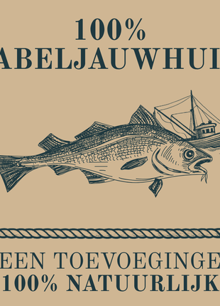 Kapitein Jacob - Kabeljauwhuid Bites - 300 gram