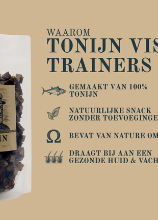 Kapitein Jacob - Tuna training treats - 400 grams