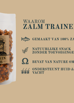 Kapitein Jacob - Zalm vistrainers - 400 gram