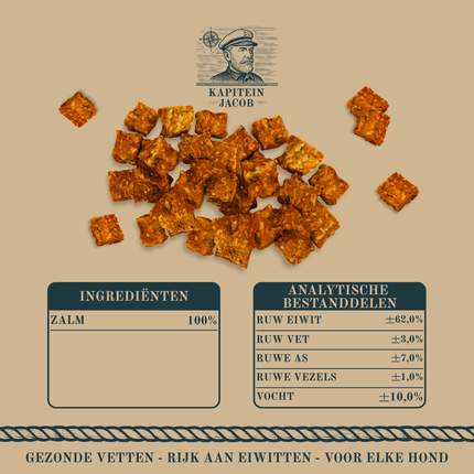 Kapitein Jacob - Zalm vistrainers - 400 gram