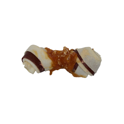 Petstyle Living - Geknoopte Botten met Kip & Rund Meerkleurig 7.5cm - 25 Stuks