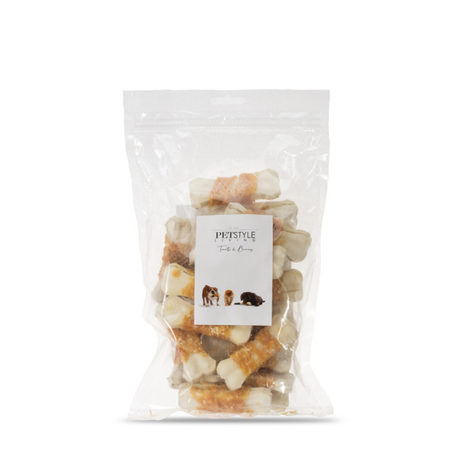 Petstyle Living - Os pressés au poulet 7,5 cm - 20 pièces 