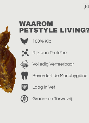 Petstyle Living – Hähnchenfilets – 1 kg