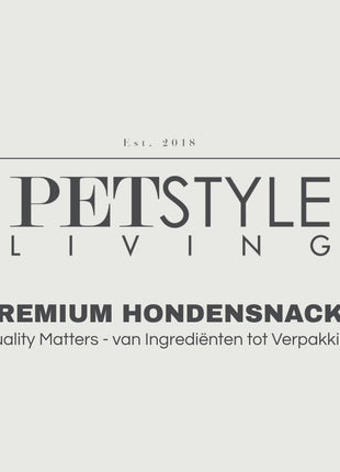 Petstyle Living - Gedrehte Kollagen-Sticks 12,5 cm - 50 Stück
