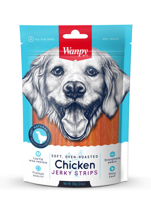 Wanpy - Soft Chicken Jerky Strips
