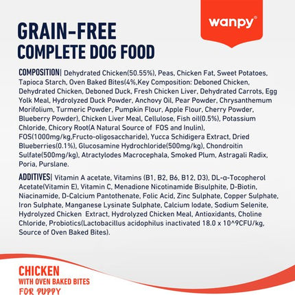 Wanpy - Hondenvoer Kip - 1.5 kg (Puppy)