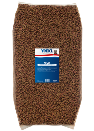 YOEKL - Nourriture croustillante pour chat - 10 KG (Adulte)