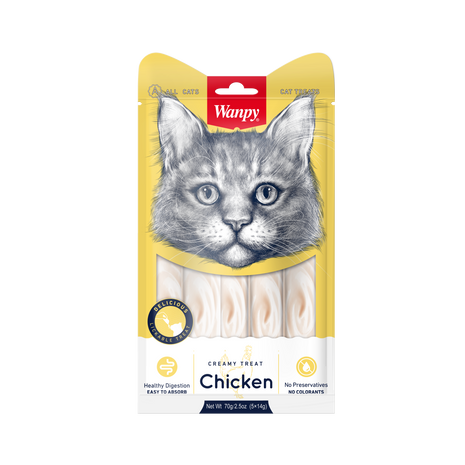 Wanpy - Creamy Lickable Treats Kip