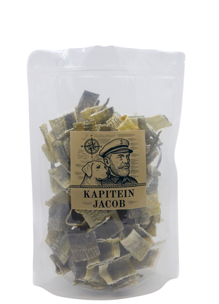 Kapitein Jacob - Kabeljauwhuid Bites - 300 gram