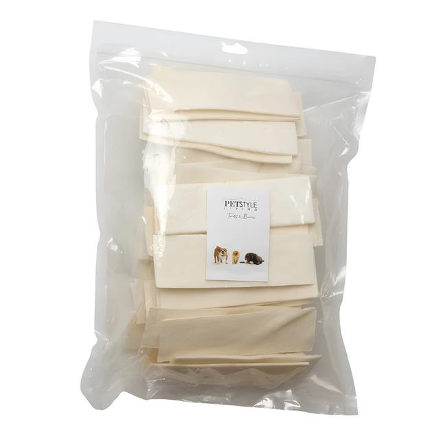 Petstyle Living – Gepuffte Rohhautchips – 1 kg 