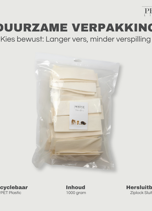 Petstyle Living - Copeaux de peau brute soufflés - 1 kg 